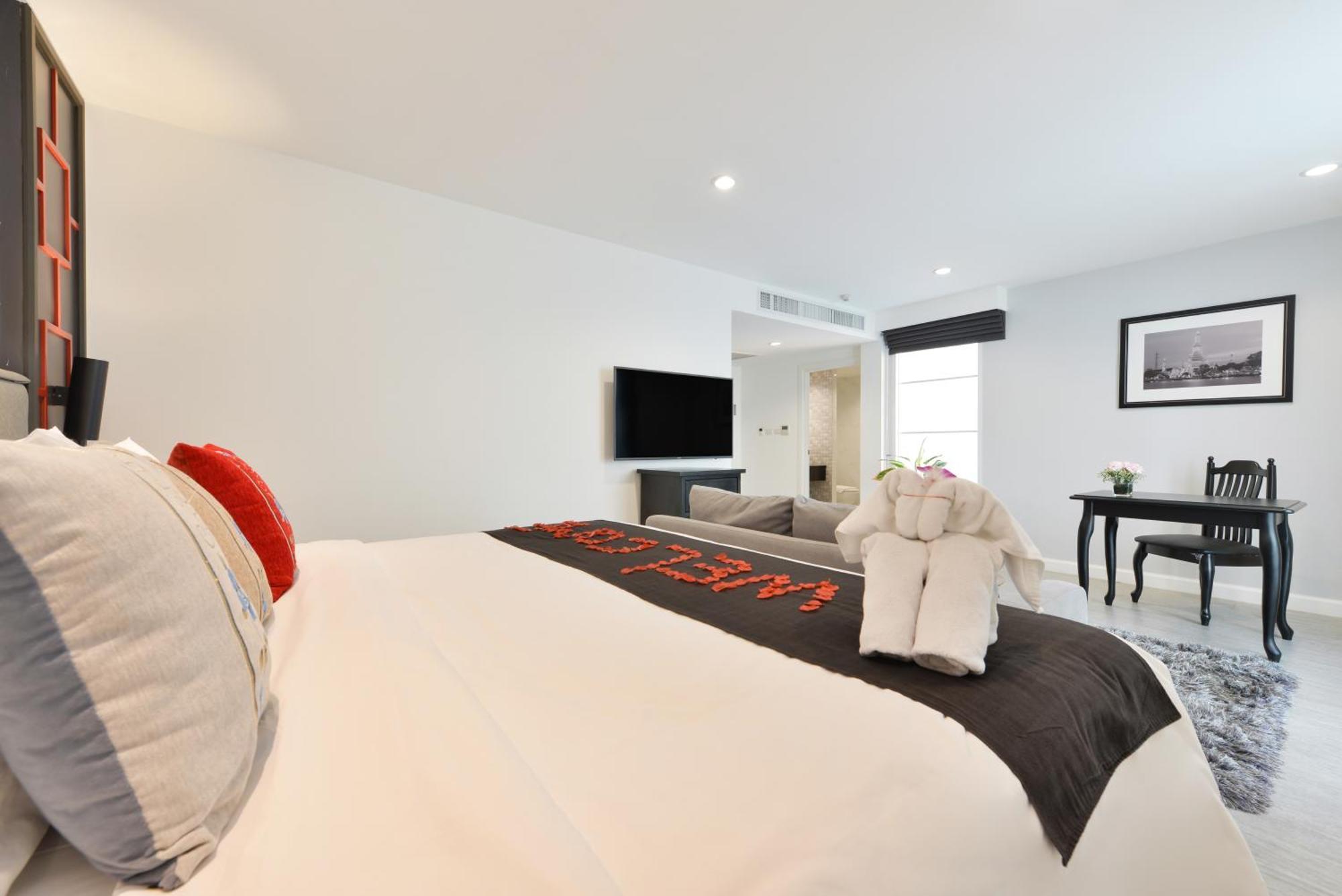 ヴィラ デ プラナコーン ルレ&シャトー バンコク都 エクステリア 写真 A bedroom at the hotel